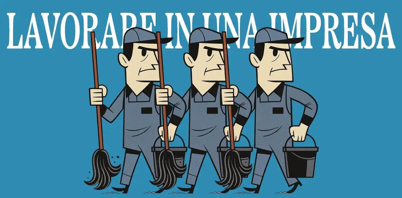 Lavorare in un’impresa di pulizie